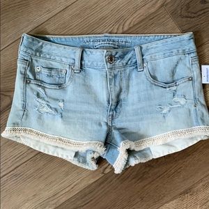 American eagle jean shorts